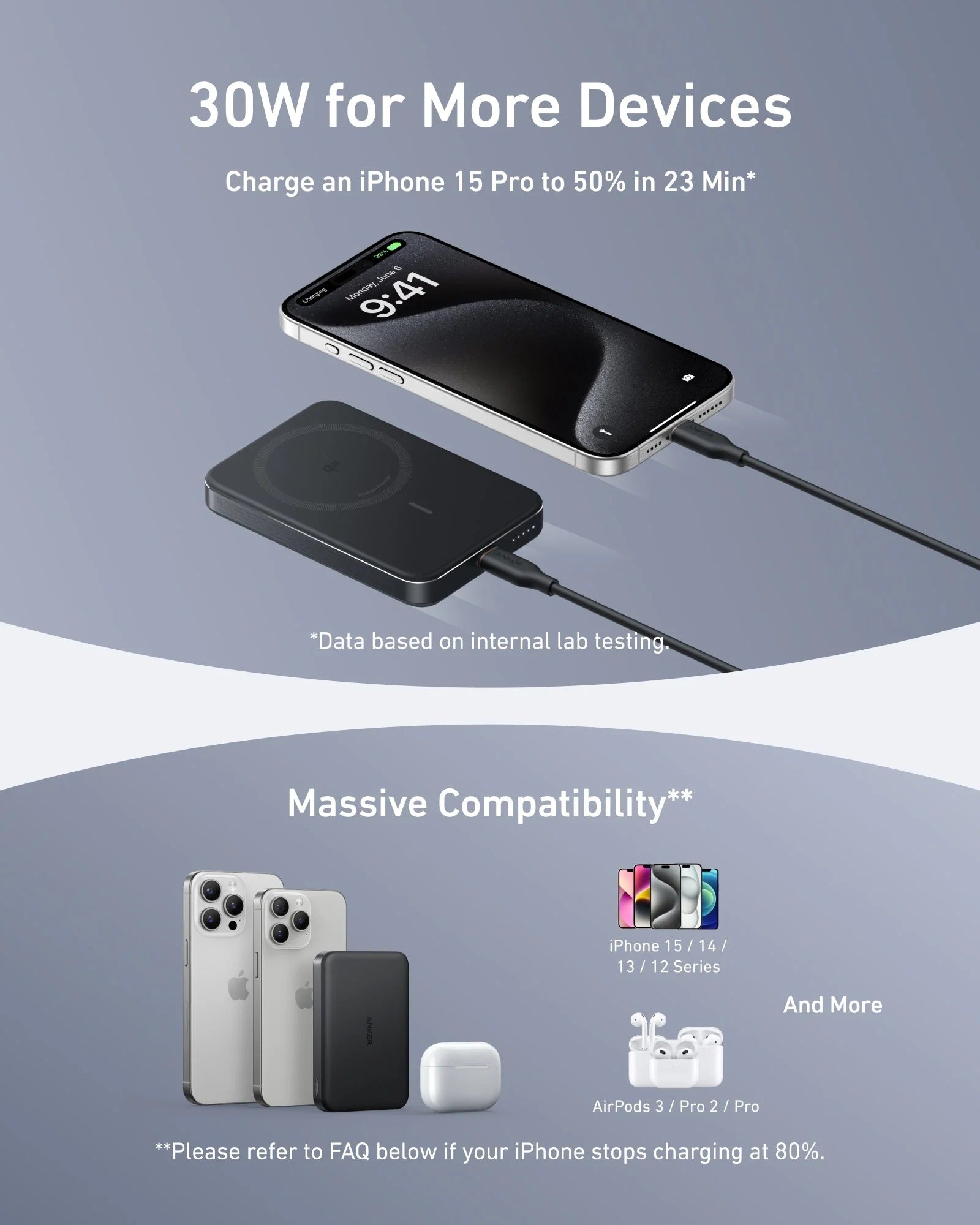 Anker - MagGo Power Bank (10K, Slim)