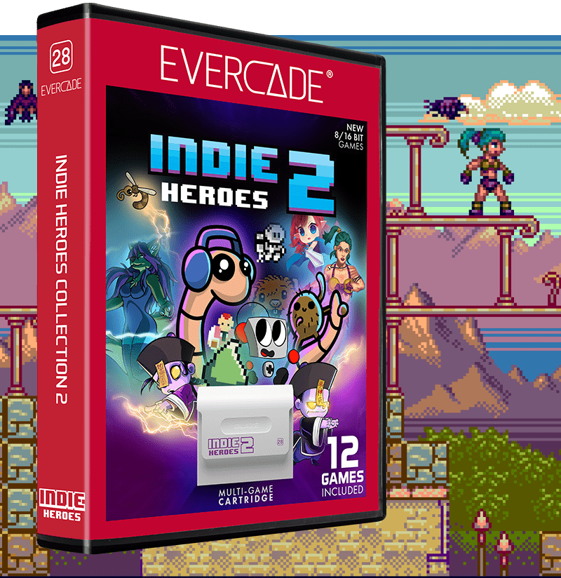 Evercade - Indie Heroes Collection 2 - Retro Games Set