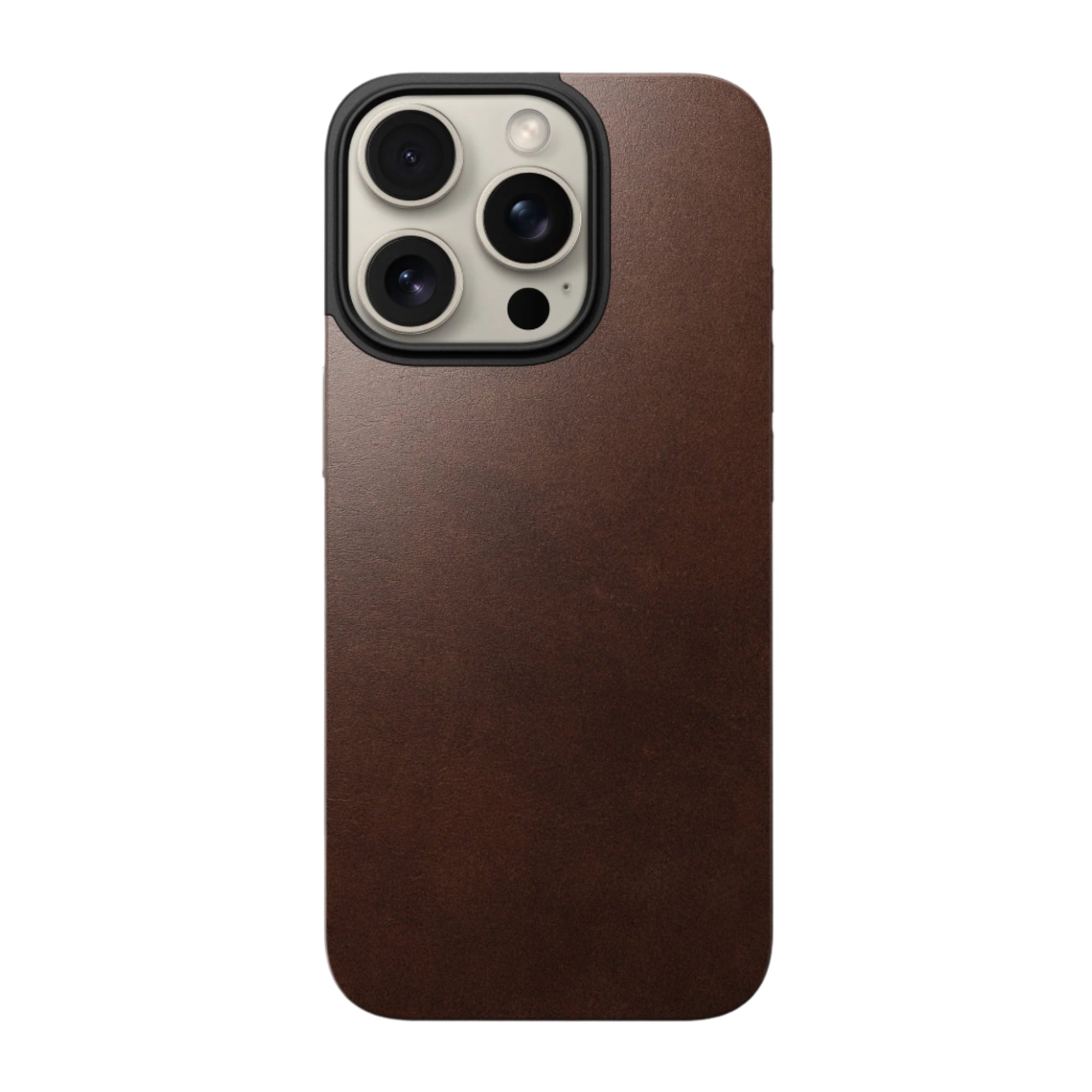 Nomad – Magnetic Leather Back for iPhone 16 Pro Max with MagSafe