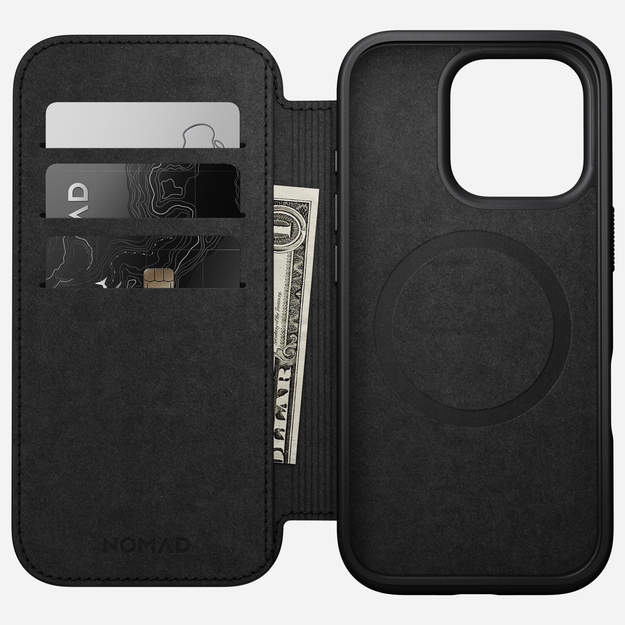 Nomad – Modern Leather Folio for iPhone 16 with MagSafe