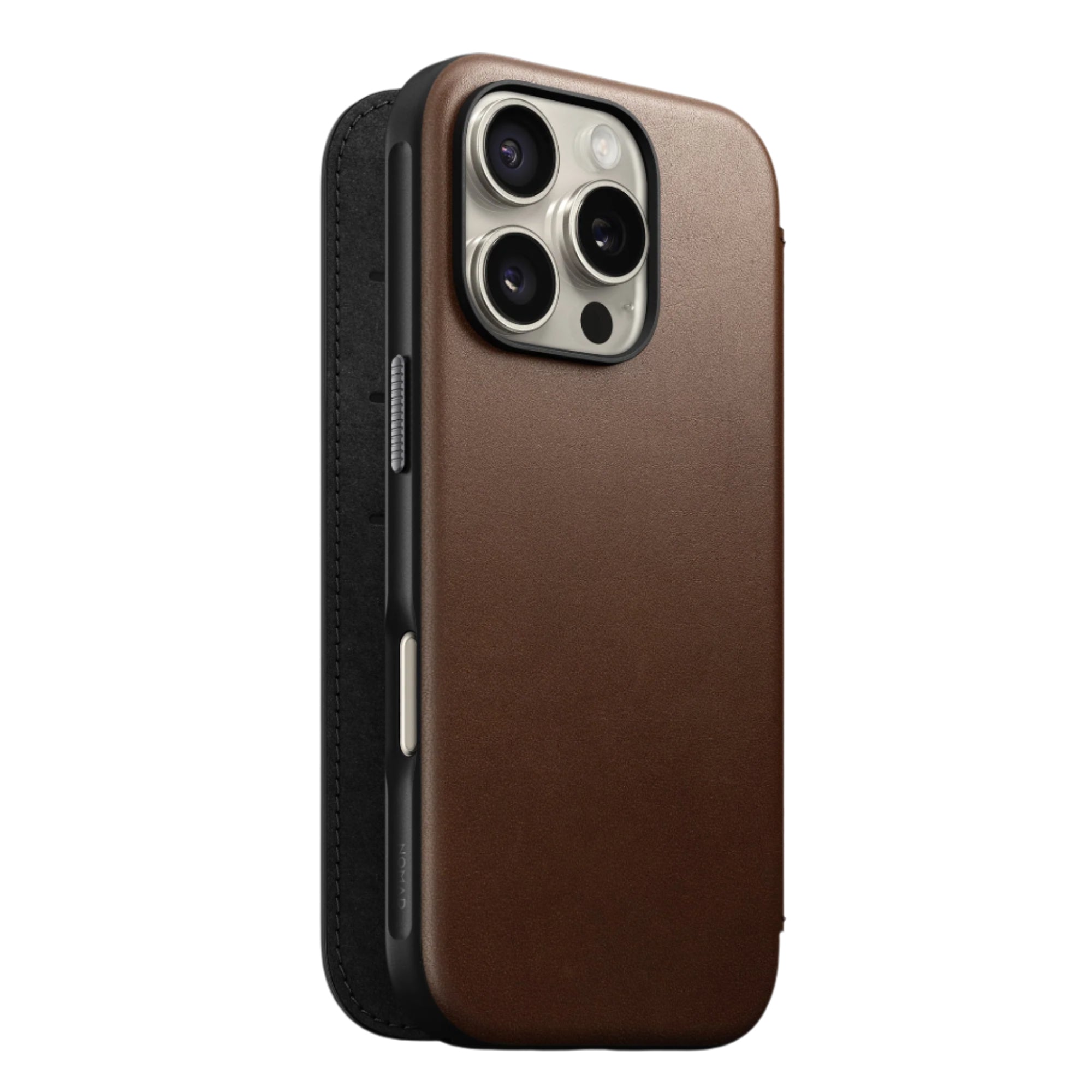 Nomad – Modern Leather Folio for iPhone 16 with MagSafe