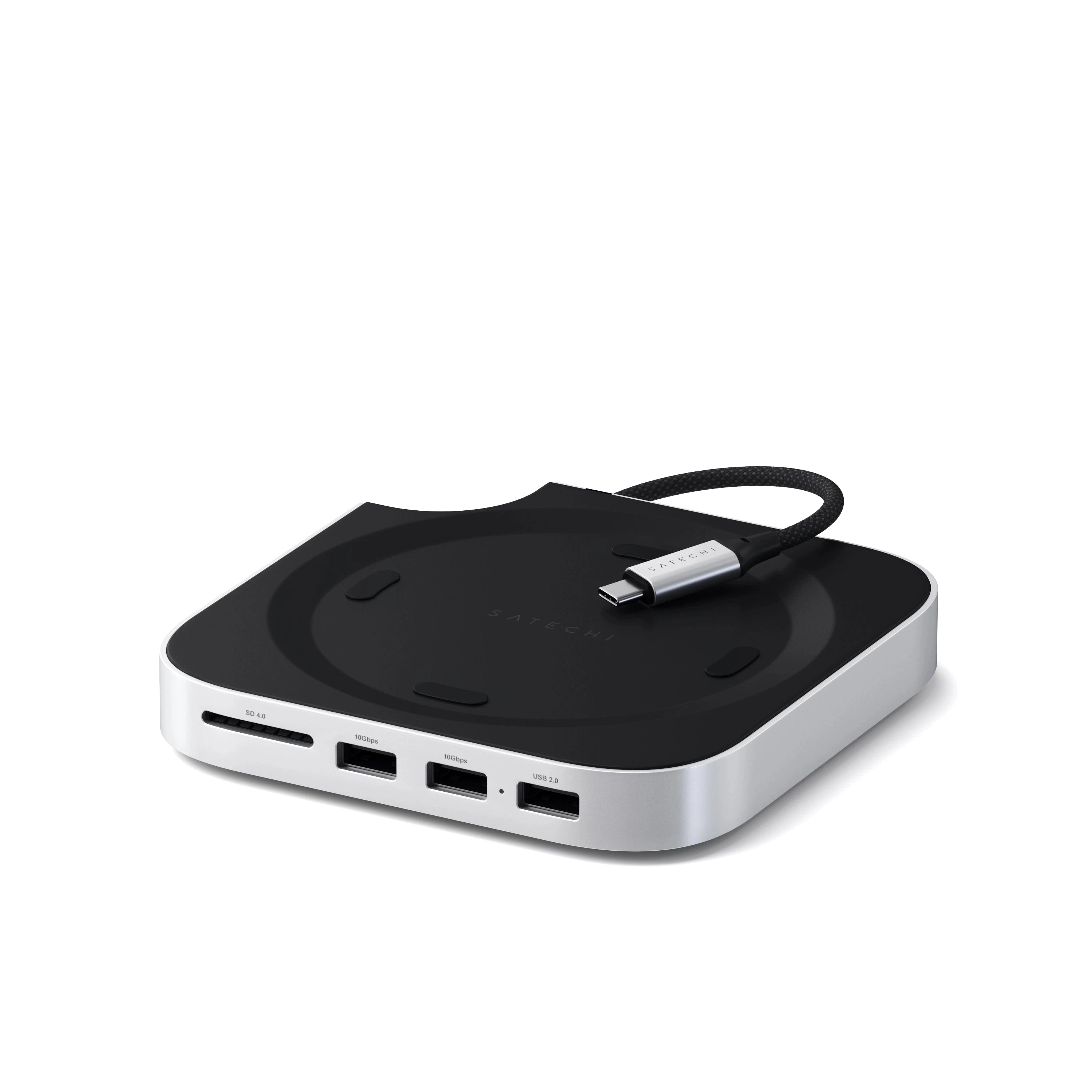Satechi - Mac Mini M4 Stand & Hub with SSD Enclosure