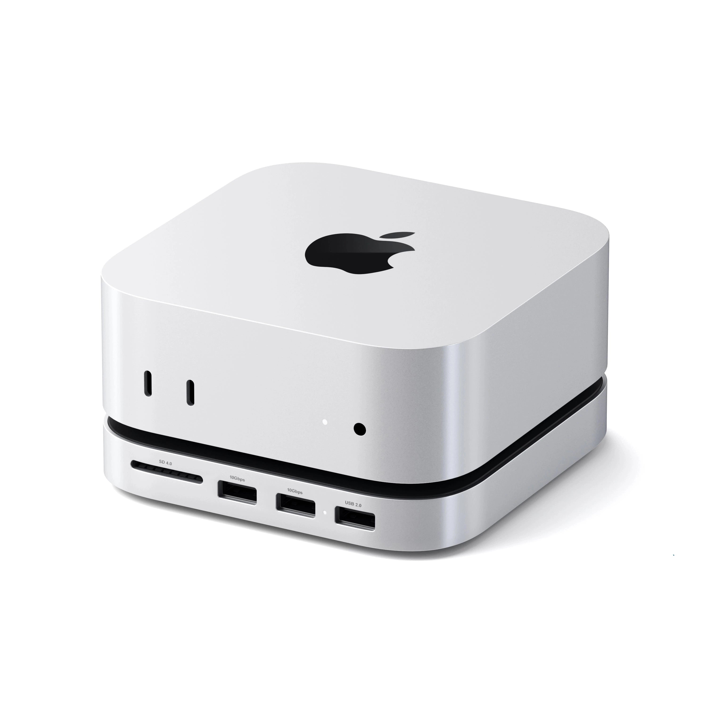 Satechi - Mac Mini M4 Stand & Hub with SSD Enclosure
