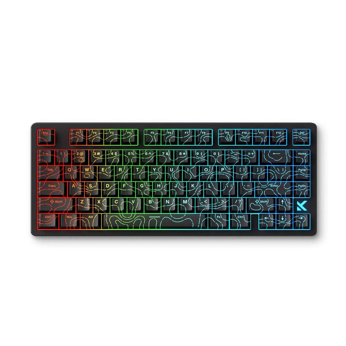 MCHOSE - Ace 68 HE Magnetic Switch Keyboard Black Topographic