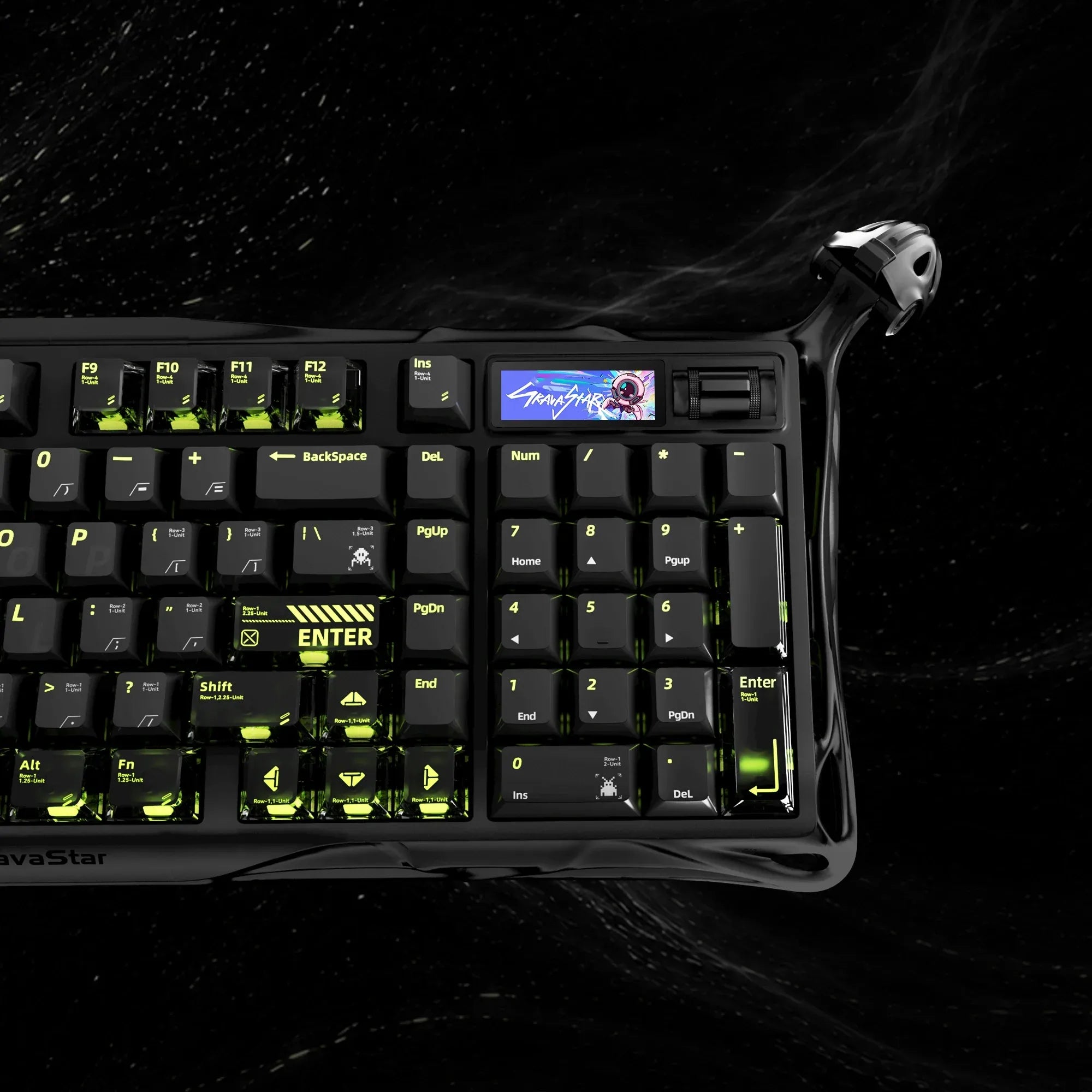 GravaStar - Mercury K98 Pro Phantom Black - Wireless Mechanical Keyboard