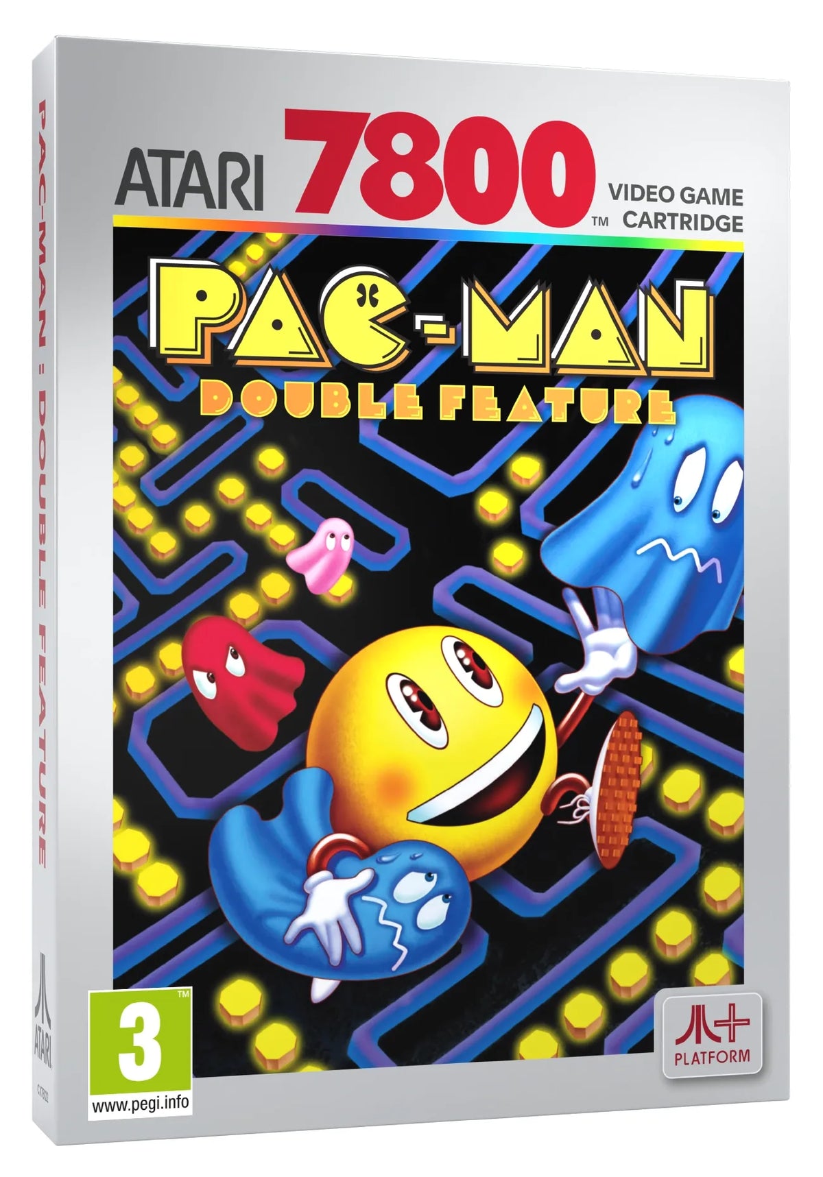 Atari - PAC-MAN: Double Feature 7800 - Retro Games Set