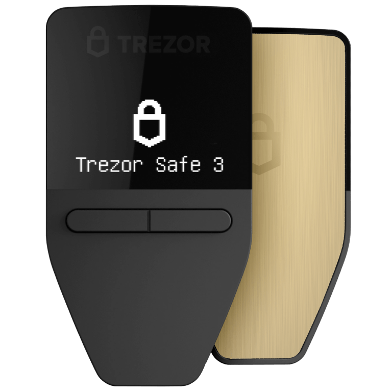Trezor - Safe 3 - Cryptocurrency Wallet