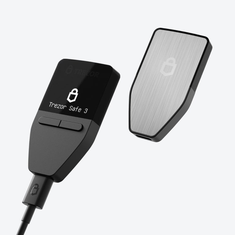 Trezor - Safe 3 - Cryptocurrency Wallet