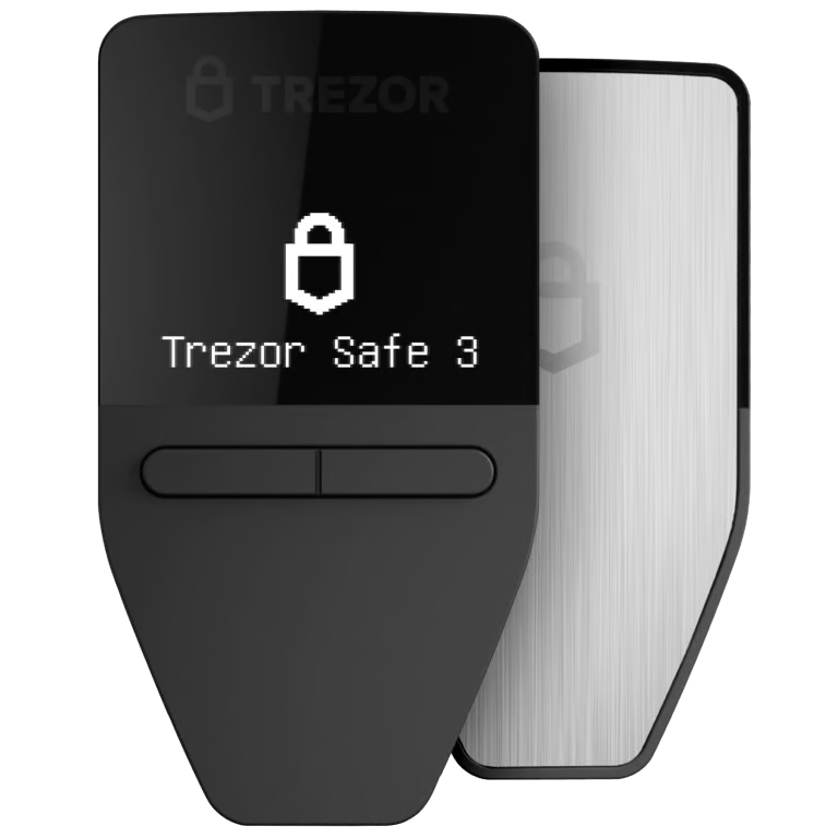 Trezor - Safe 3 - Cryptocurrency Wallet