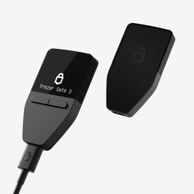 Trezor - Safe 3 - Cryptocurrency Wallet