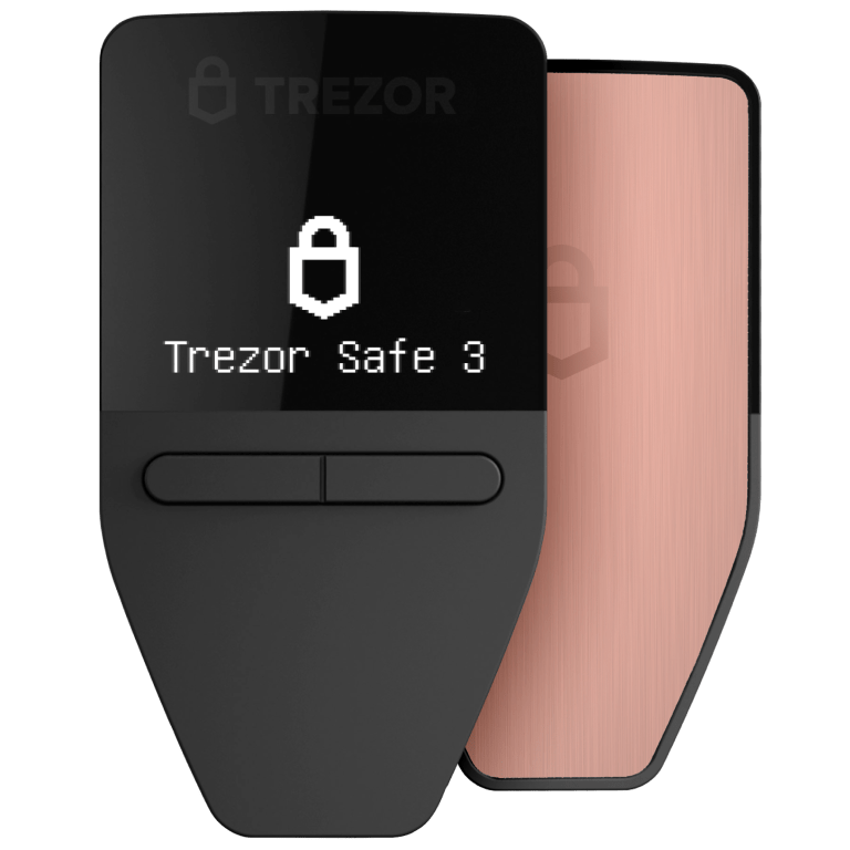 Trezor - Safe 3 - Cryptocurrency Wallet