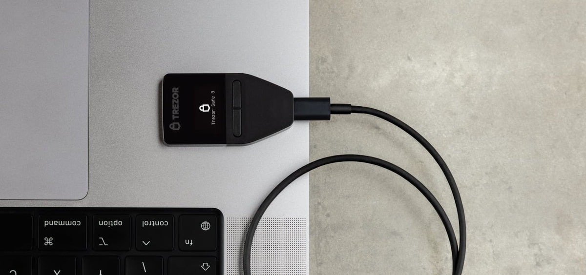 Trezor - Safe 3 - Cryptocurrency Wallet