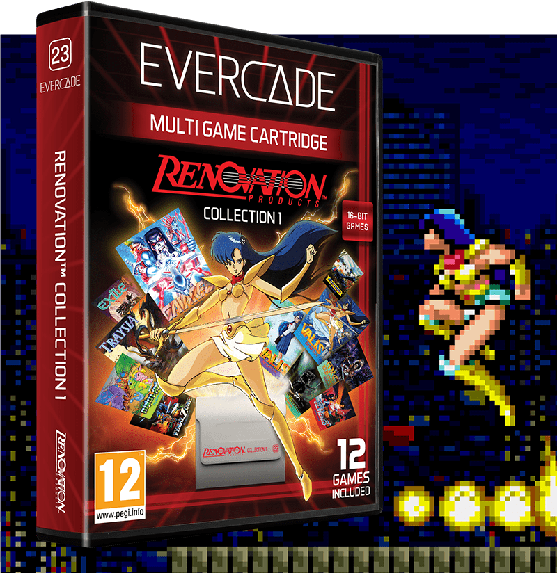 Evercade - Renovation Collection 1 - Retro Games Set