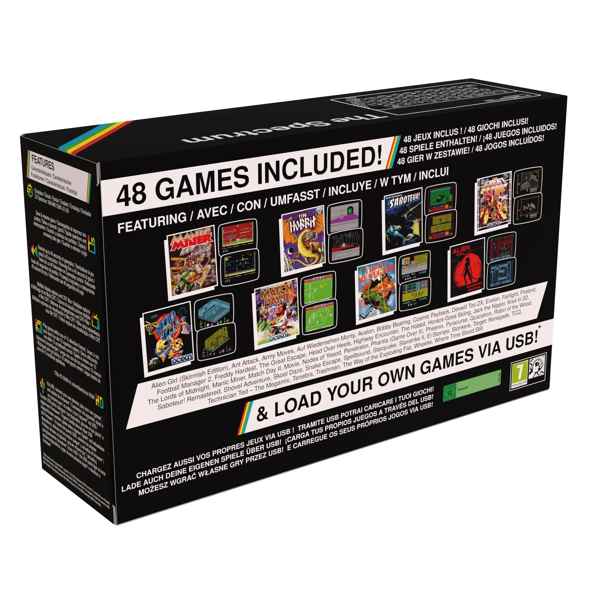 Retro Games - The Spectrum Console