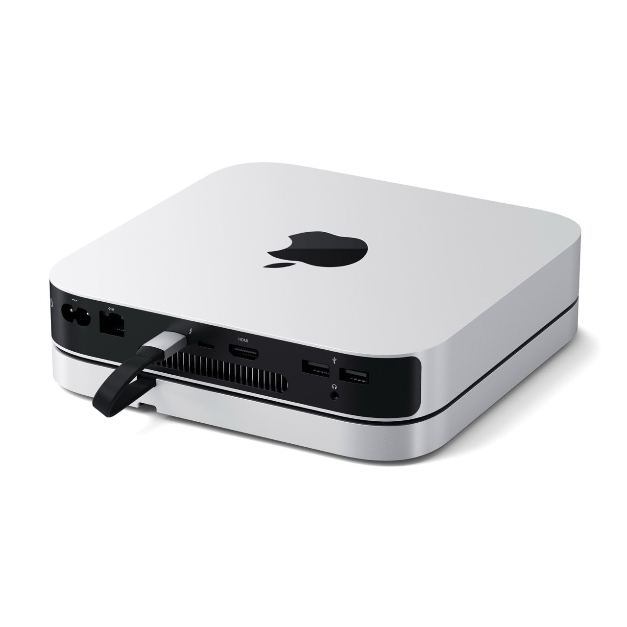 Satechi - Stand & Hub For Mac Mini / Studio With NVMe SSD Enclosure