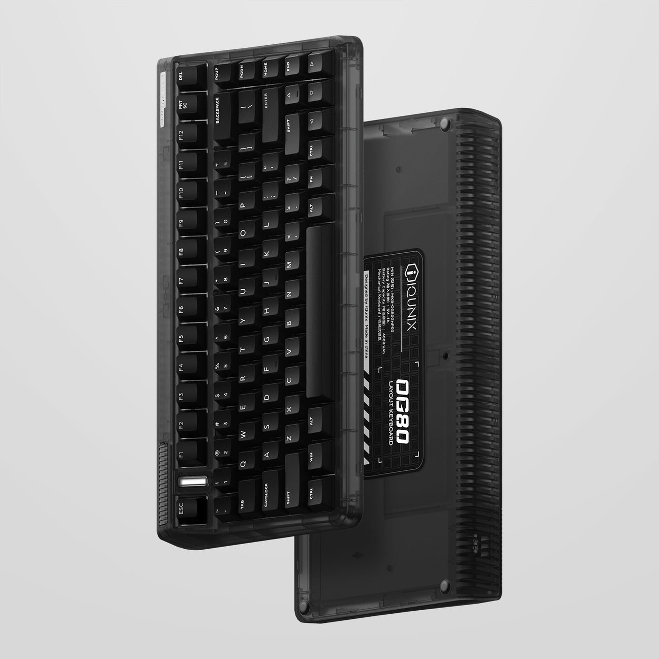 IQUNIX - OG80 Dark Side Wireless Mechanical Keyboard
