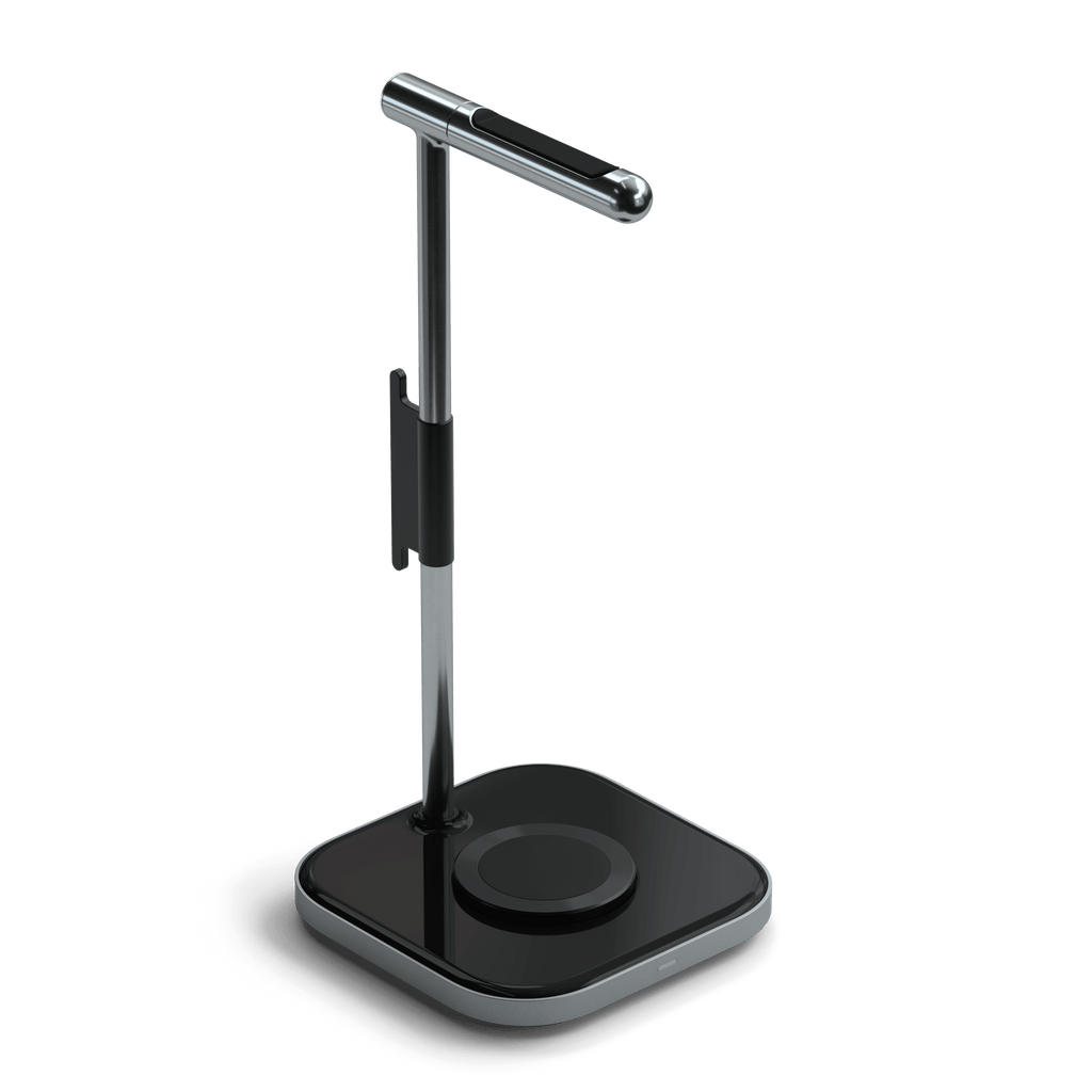 Satechi - 2-in-1 Headphone Stand With Wireless Charger