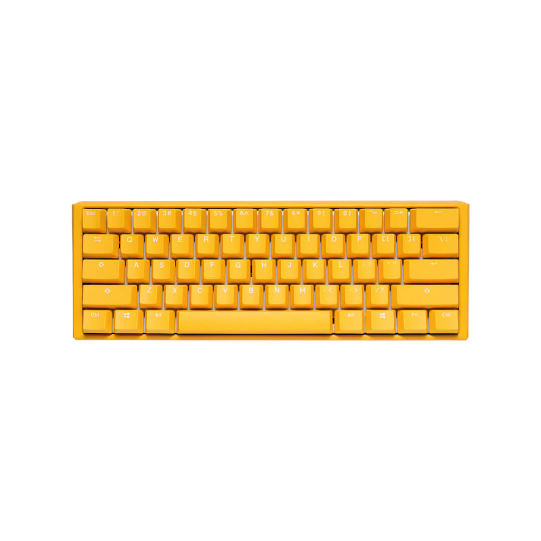 Ducky One 3 Yellow Mini - hot-swappable mechanical keyboard