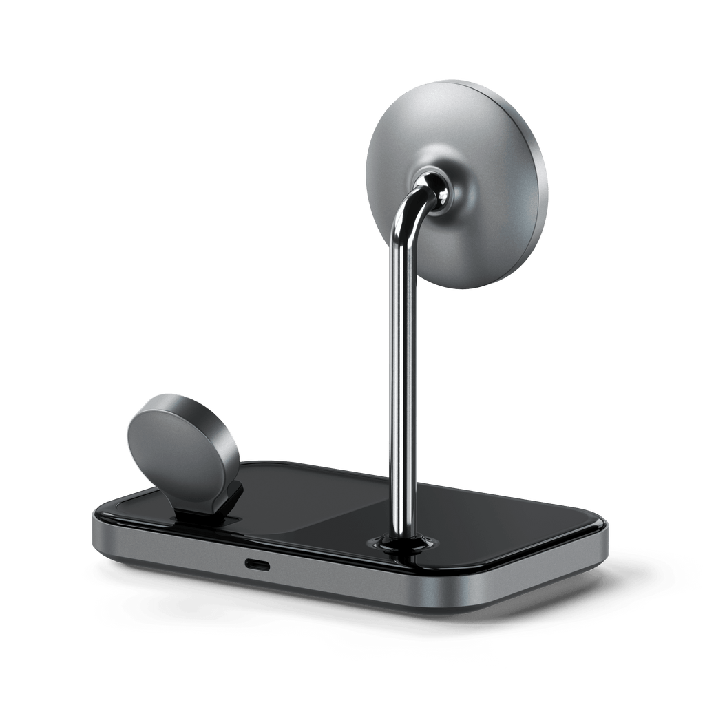 Satechi - 3-in-1 Magnetic Wireless Charging Stand