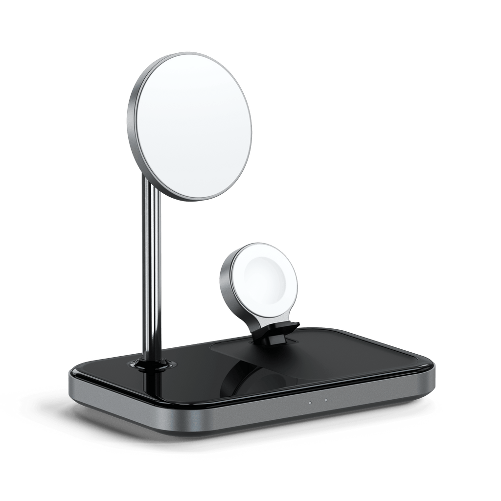 Satechi - 3-in-1 Magnetic Wireless Charging Stand