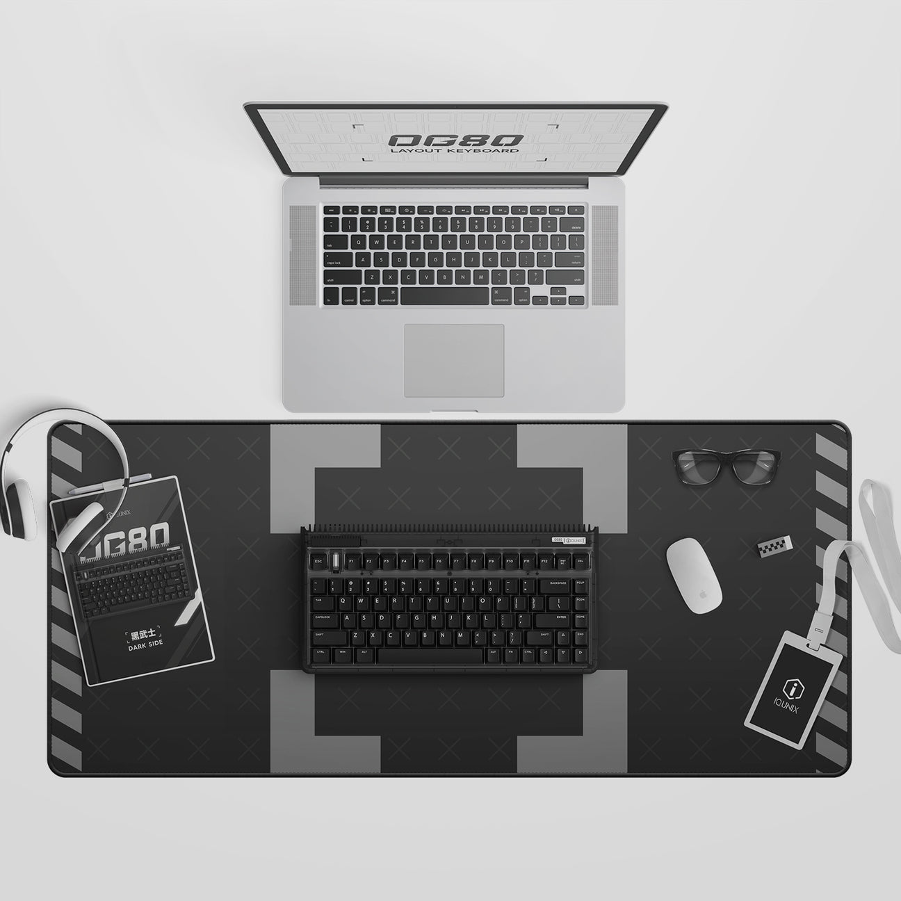 IQUNIX - OG80 Dark Side Wireless Mechanical Keyboard