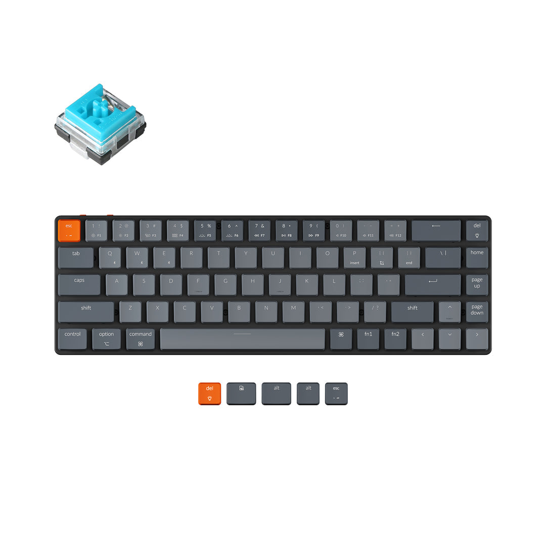 Keychron - K7 Ultra-slim Wireless Mechanical Keyboard v2