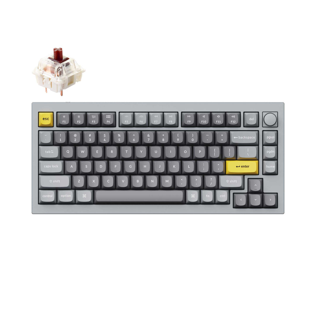 Keychron - Q1 QMK Custom Mechanical Keyboard - Version 2