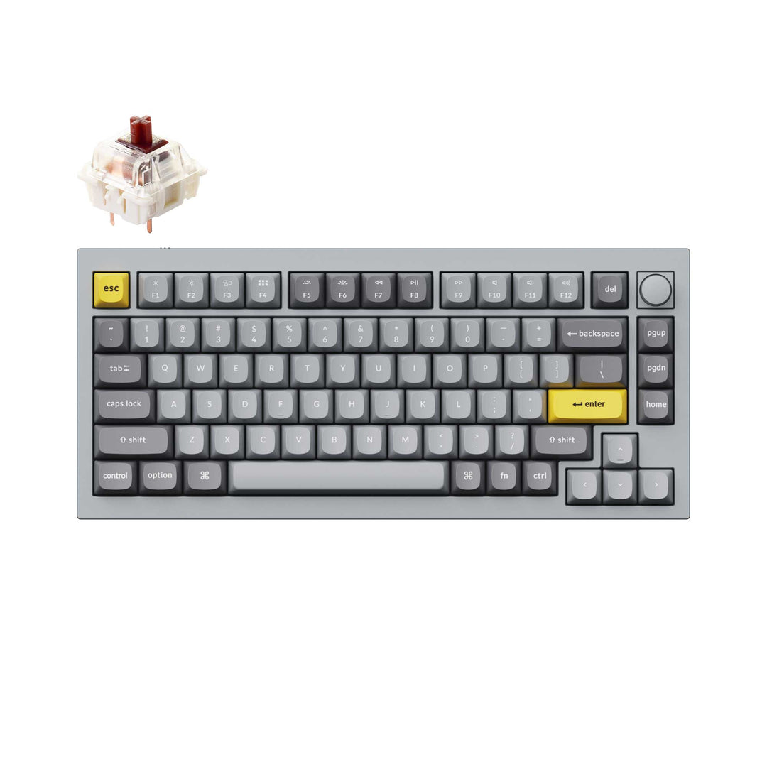 Keychron - Q1 QMK Custom Mechanical Keyboard - Version 2
