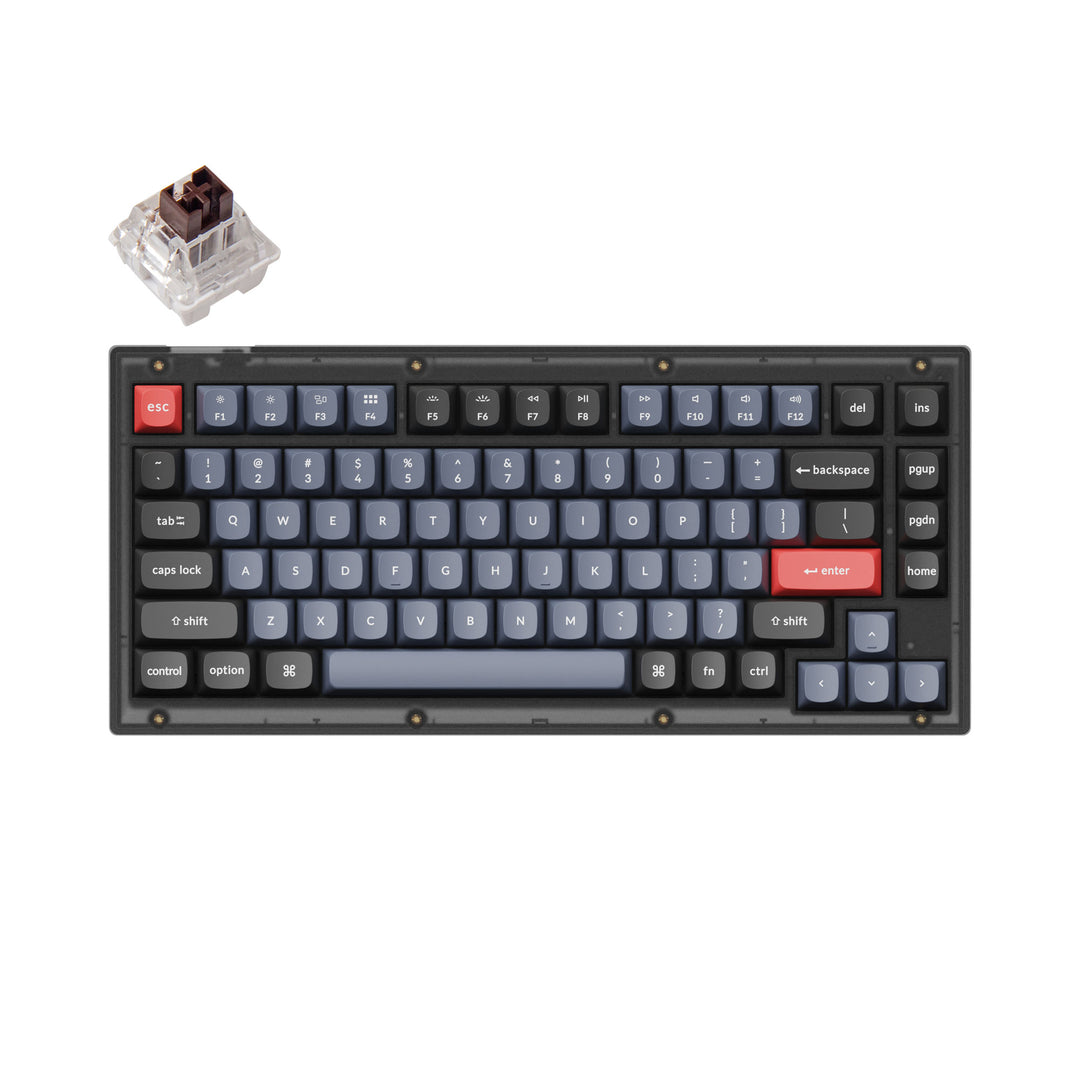 Keychron - V1 QMK Custom Mechanical Keyboard