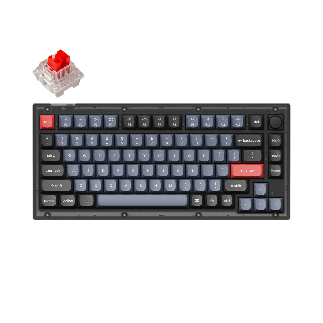 Keychron - V1 QMK Custom Mechanical Keyboard