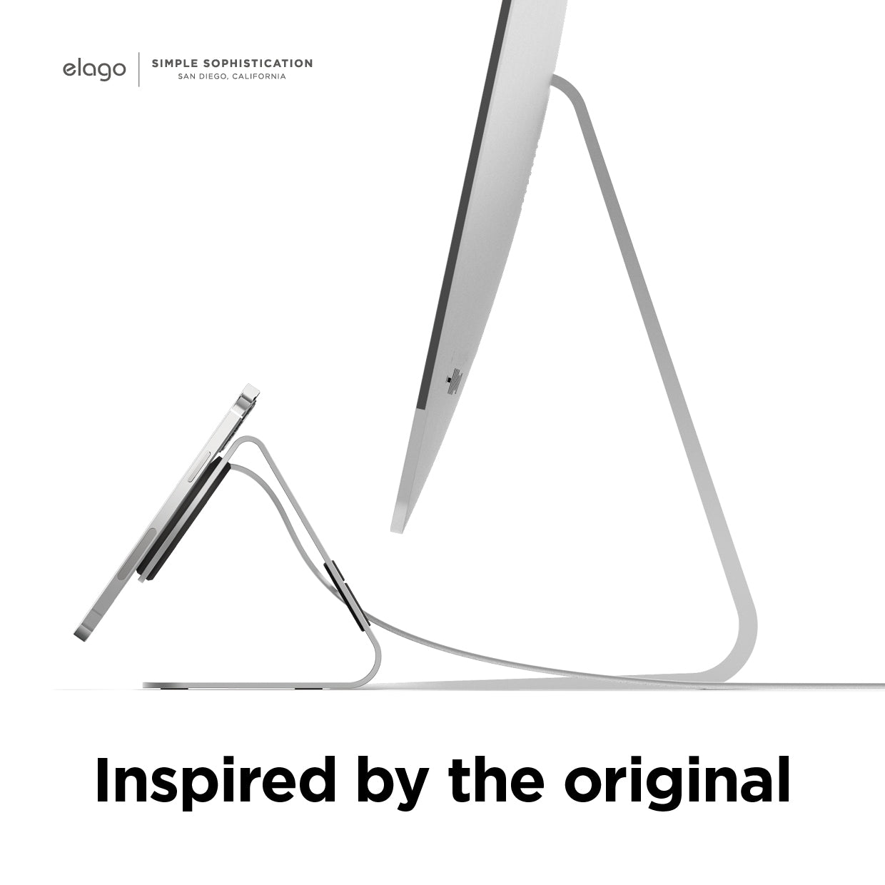 Elago - MS4 Aluminum Charging Stand - MagSafe