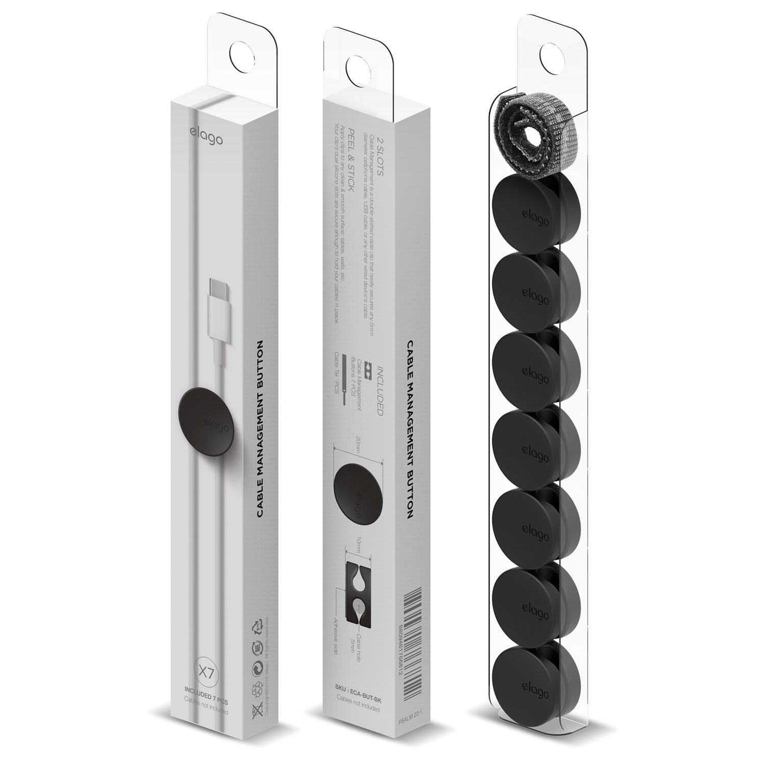 Elago - Cable Management Button - 7 pcs