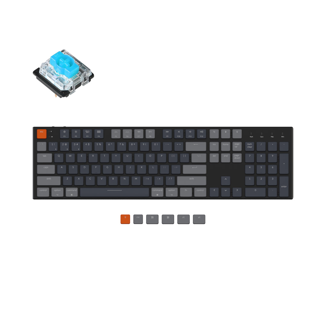 Keychron - K5 Ultra-slim Wireless Mechanical Keyboard