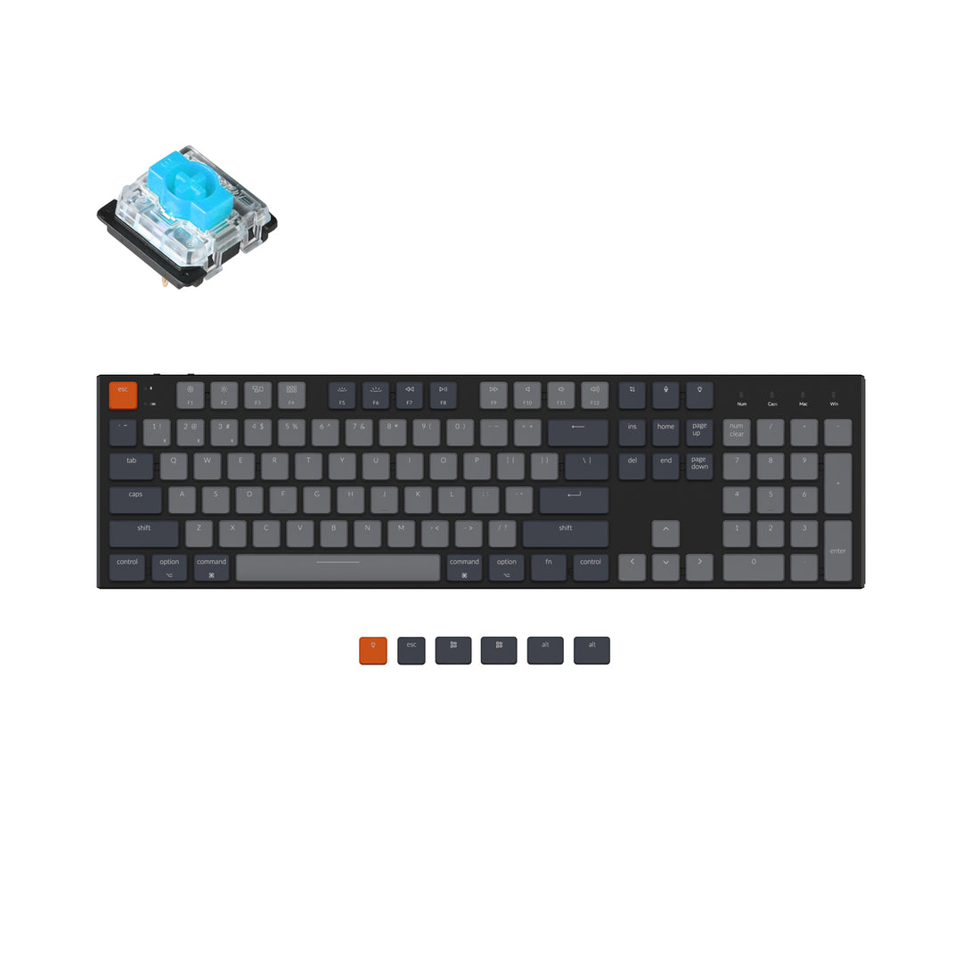 Keychron - K5 Ultra-slim Wireless Mechanical Keyboard
