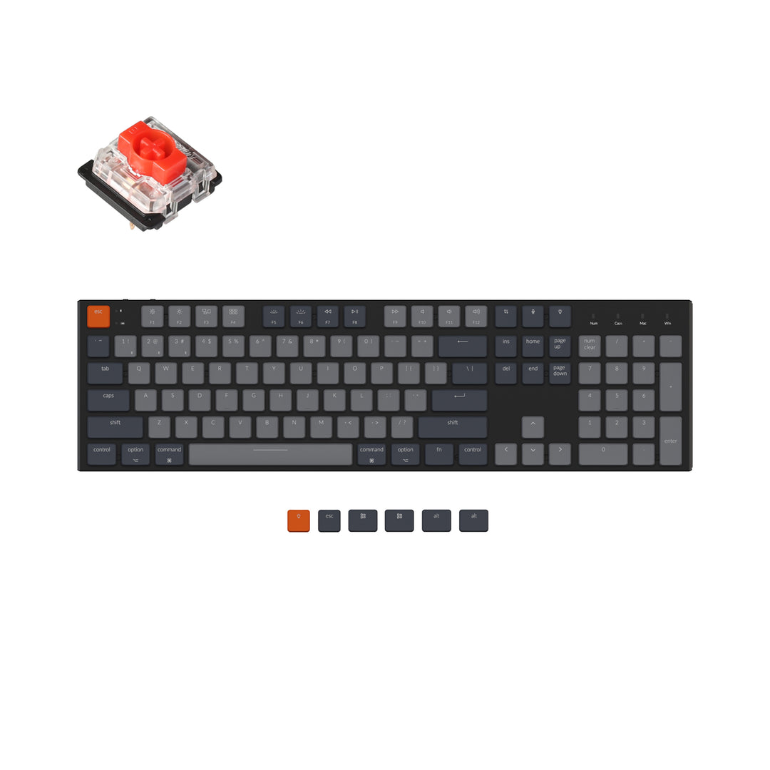 Keychron - K5 Ultra-slim Wireless Mechanical Keyboard