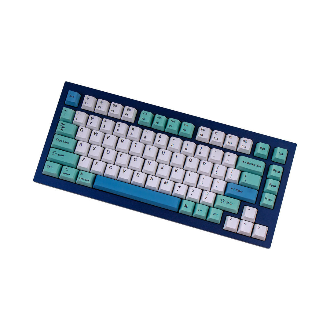 Keychron - Keycaps Q1 & K2 OEM Dye-Sub PBT Keycap Set - Iceberg