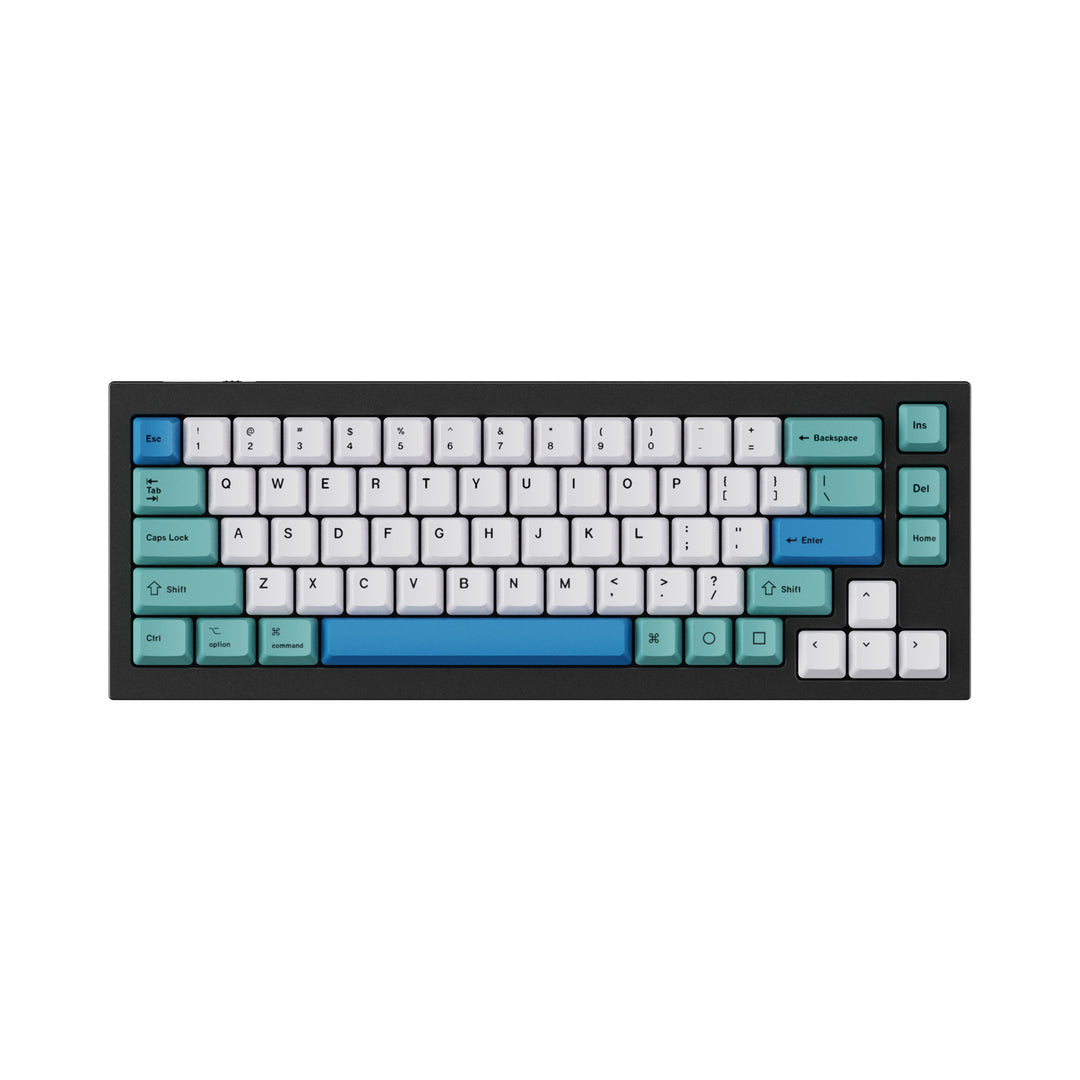 Keychron - Keycaps Q1 & K2 OEM Dye-Sub PBT Keycap Set - Iceberg