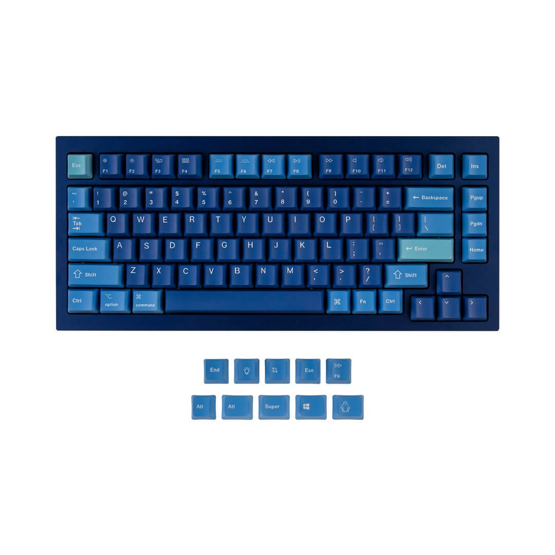 Keychron Keycaps - Q1 & K2 OEM Dye-Sub PBT Keycap Set - Beach