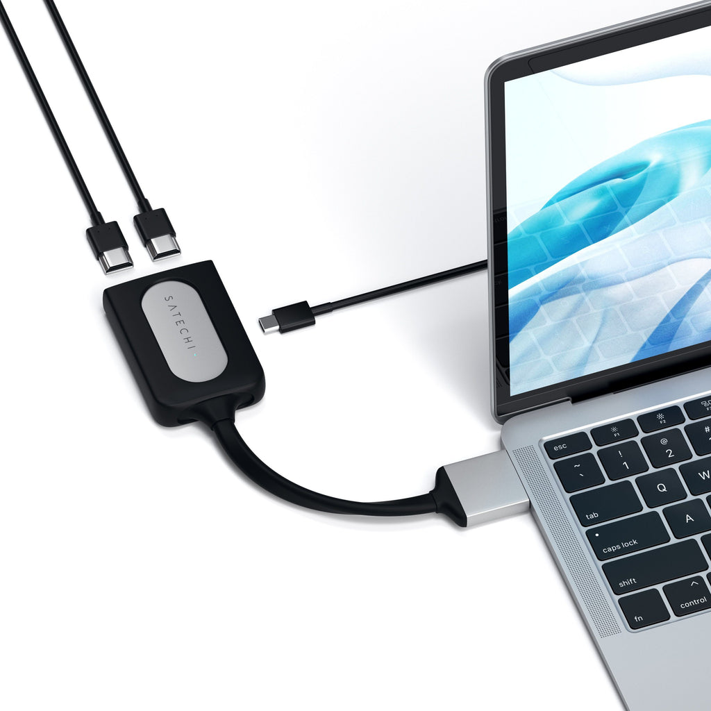 Satechi - Type-C Dual HDMI Adapter