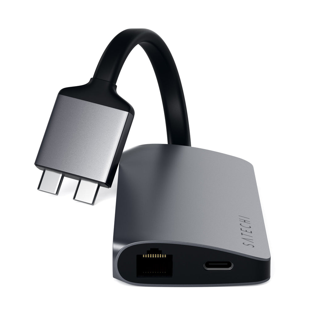 Satechi - Type-C Dual Multimedia Adapter