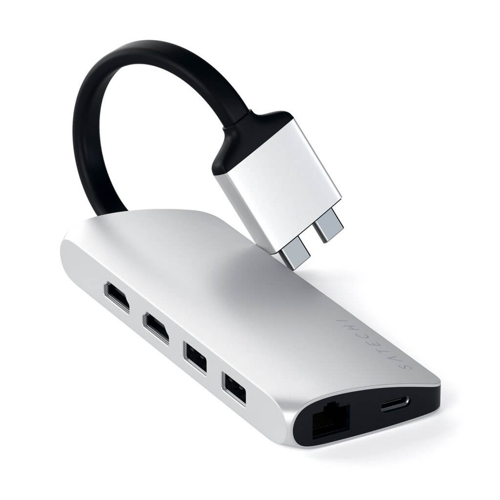 Satechi - Type-C Dual Multimedia Adapter