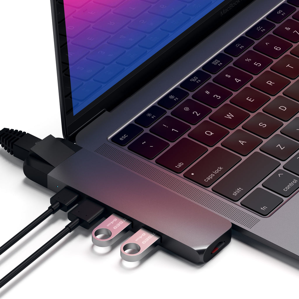 Satechi - Type-C Pro Hub Adapter With Ethernet