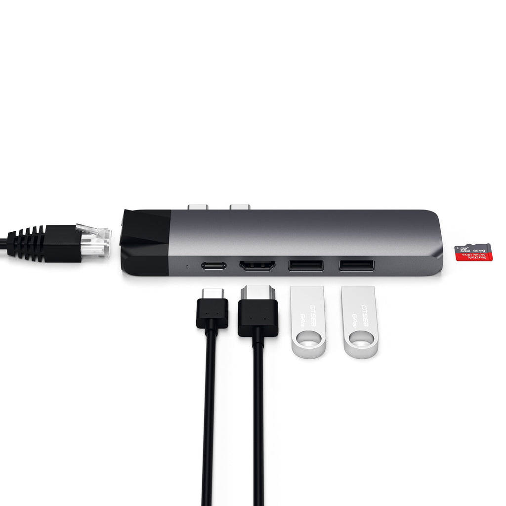 Satechi - Type-C Pro Hub Adapter With Ethernet