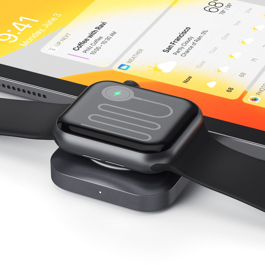 Satechi - Usb-C Magnetic Charging Dock For Apple Watch