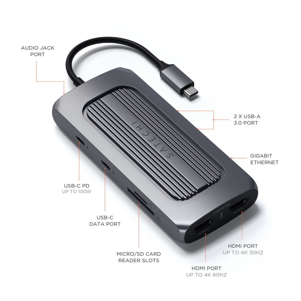 Satechi - USB-C Multiport Mx Adapter