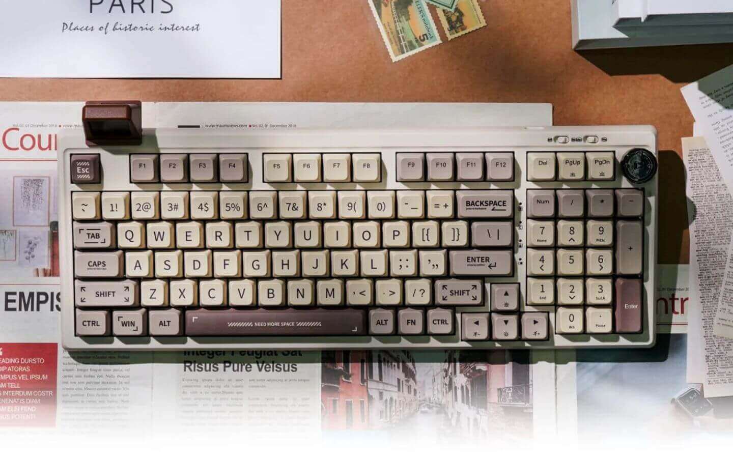 Retro mechanical keyboard - a proposal from Epomaker