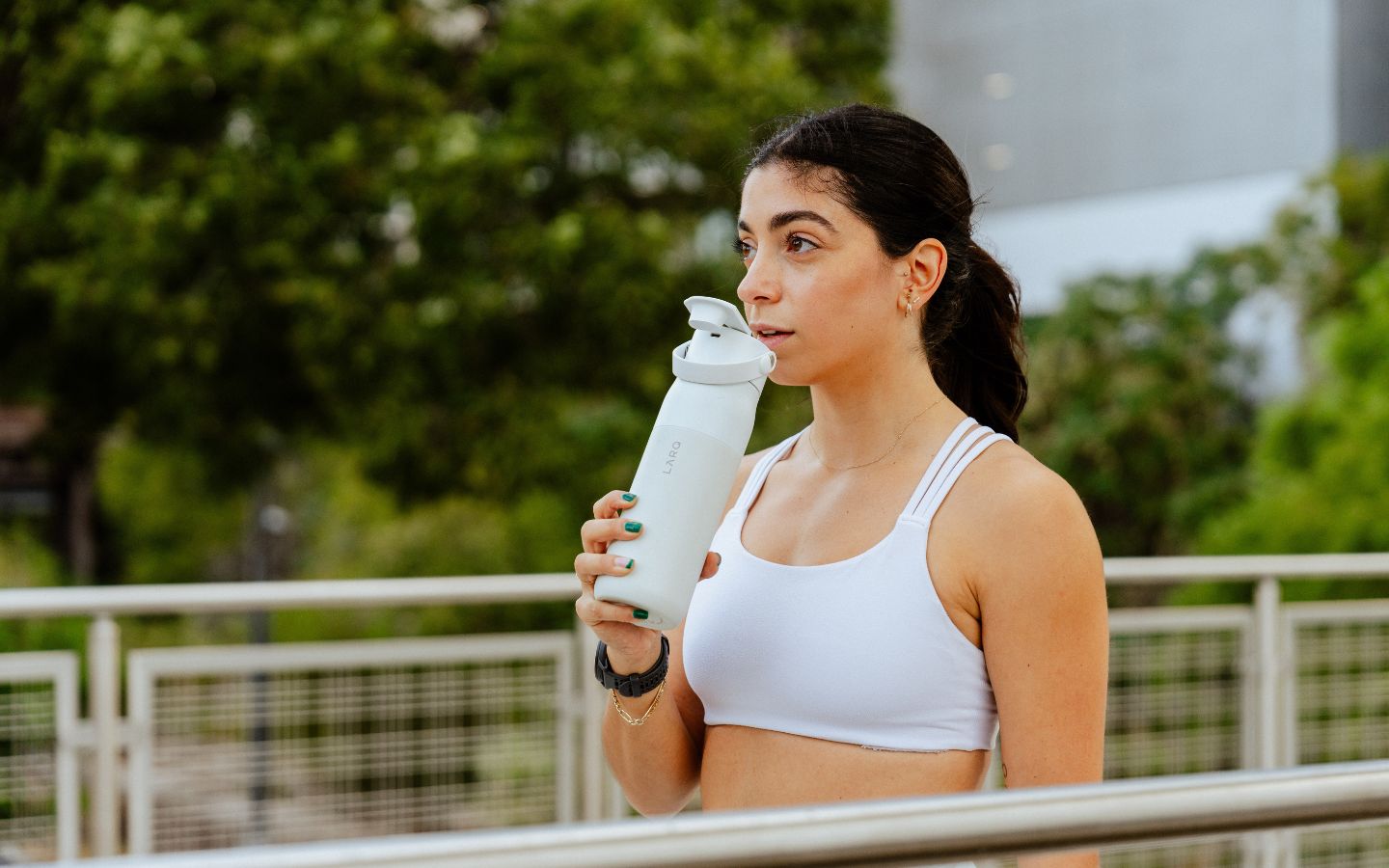 A smart self-cleaning bottle? Meet the LARQ Bottle PureVis™ 2