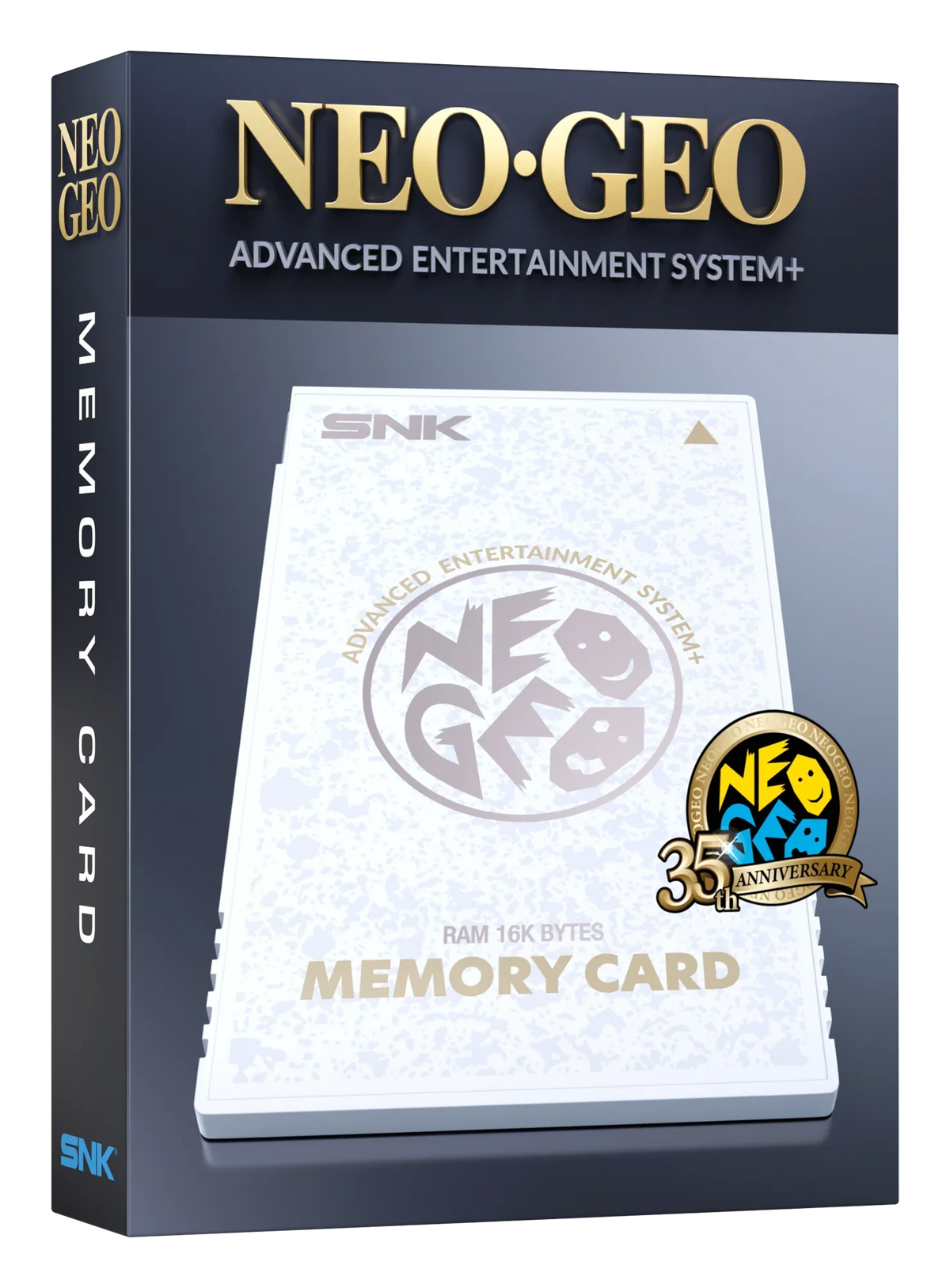 Karta pamięci NEO-GEO 35th Anniversary dla Advanced Entertainment System+, 16K RAM, SNK