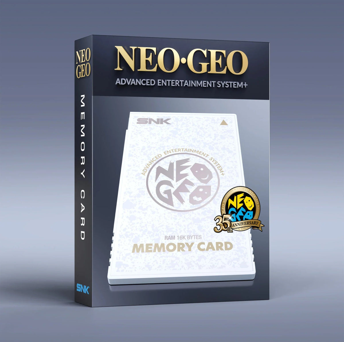 Karta pamięci NEO-GEO 35th Anniversary dla Advanced Entertainment System+, 16K RAM, SNK