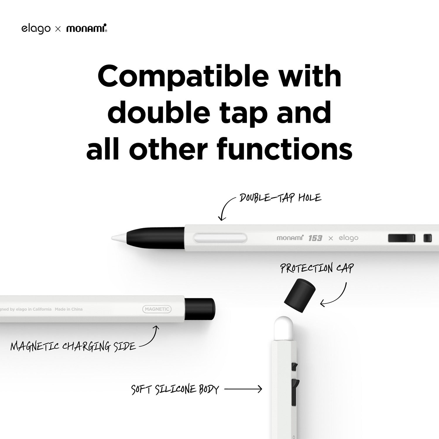 Elago x MONAMI Case for Apple Pencil 2nd Gen